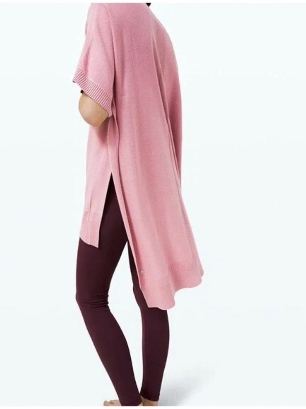 Lululemon Be At Ease Poncho in Pink Taupe - Size OS